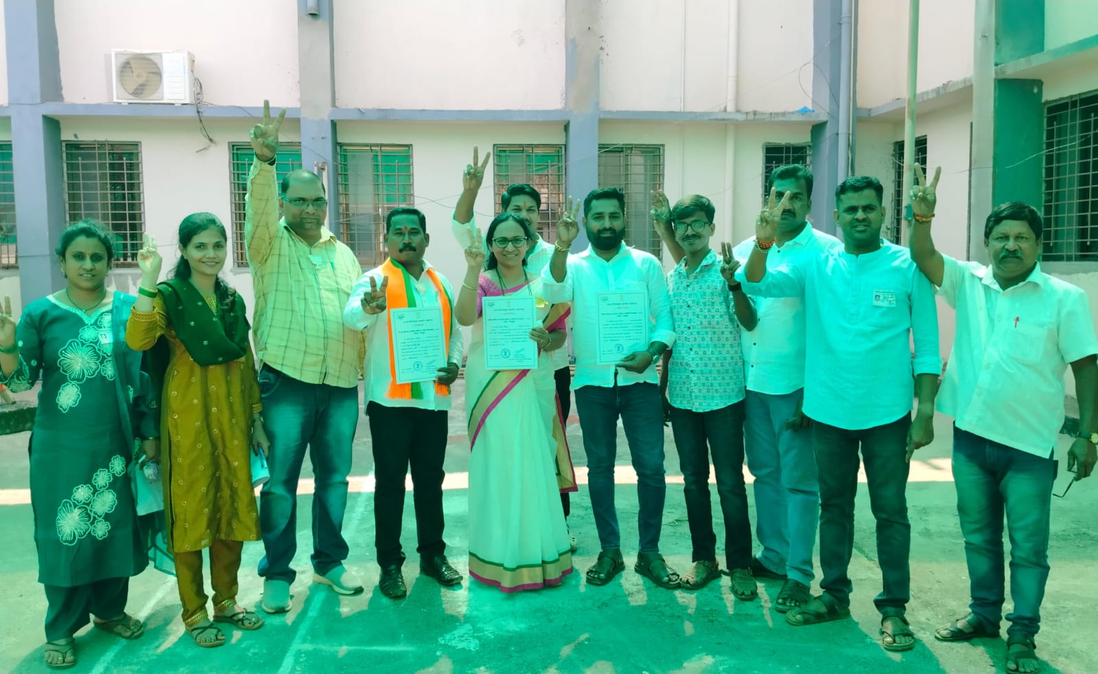 विजयी जल्लोष शिवसेना भाजपा महायुतीचा : आचरा चिंदर
