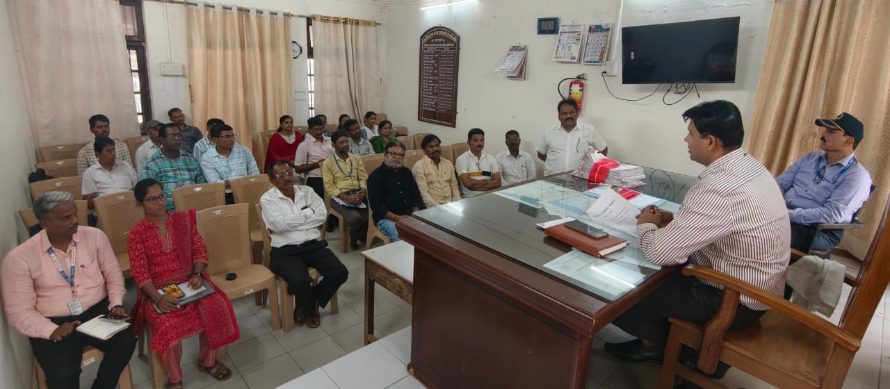 गाबीत वाड्यांची सीमांकन प्रक्रिया लवकरच राबविण्यात येईल - तहसीलदार गणेश लव्हे