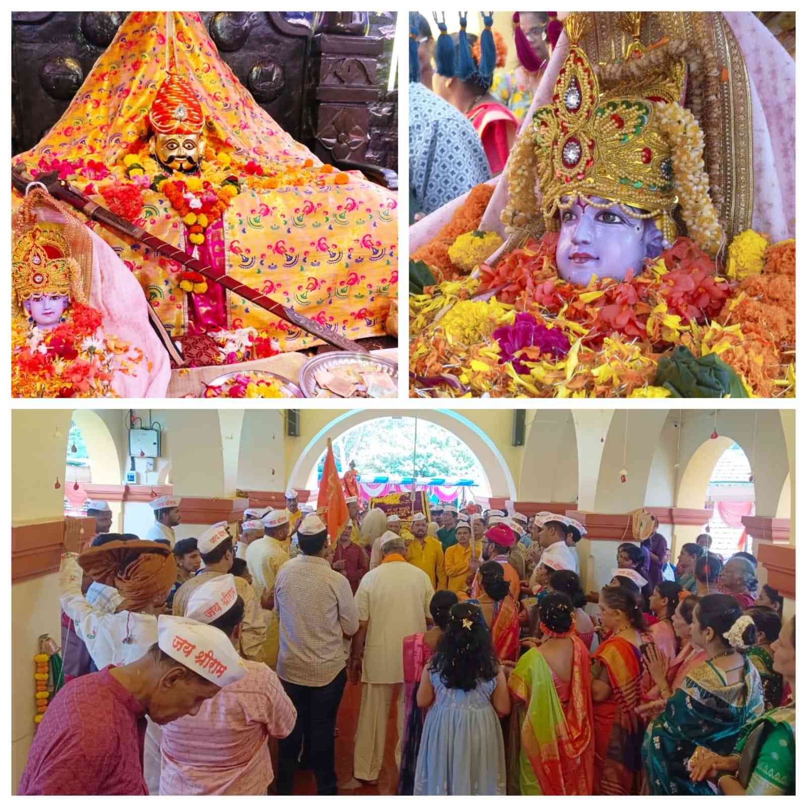 किल्ले सिंधुदुर्गवर ऐतिहासिक शिवकालीन परंपरा जोपासत रामनवमी सोहळा संपन्न !
