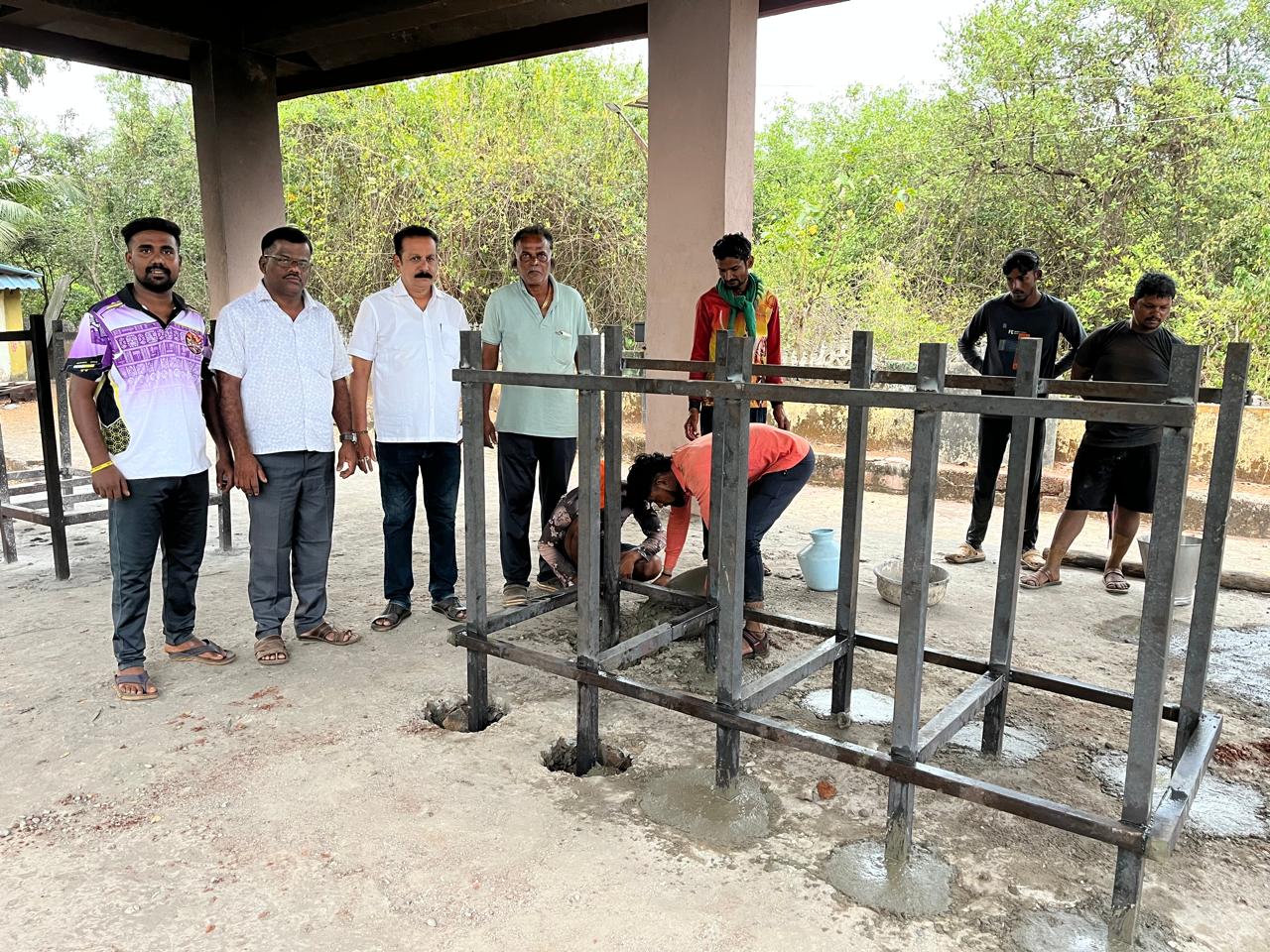 देऊळवाडा स्मशानभूमीत दुसरी शवदाहीनी बसवली