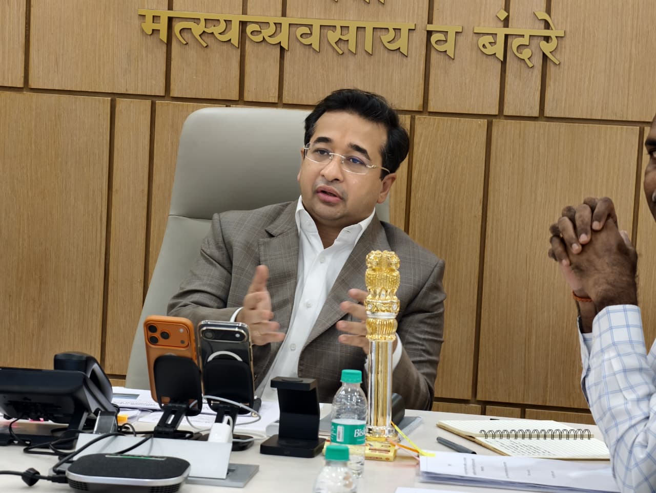 ड्रोनच्या मदतीने सागरी सुरक्षेला बळ, नवीन दहा ड्रोन खरेदी करा : मत्स्यव्यवसाय व बंदरे मंत्री नितेश राणे