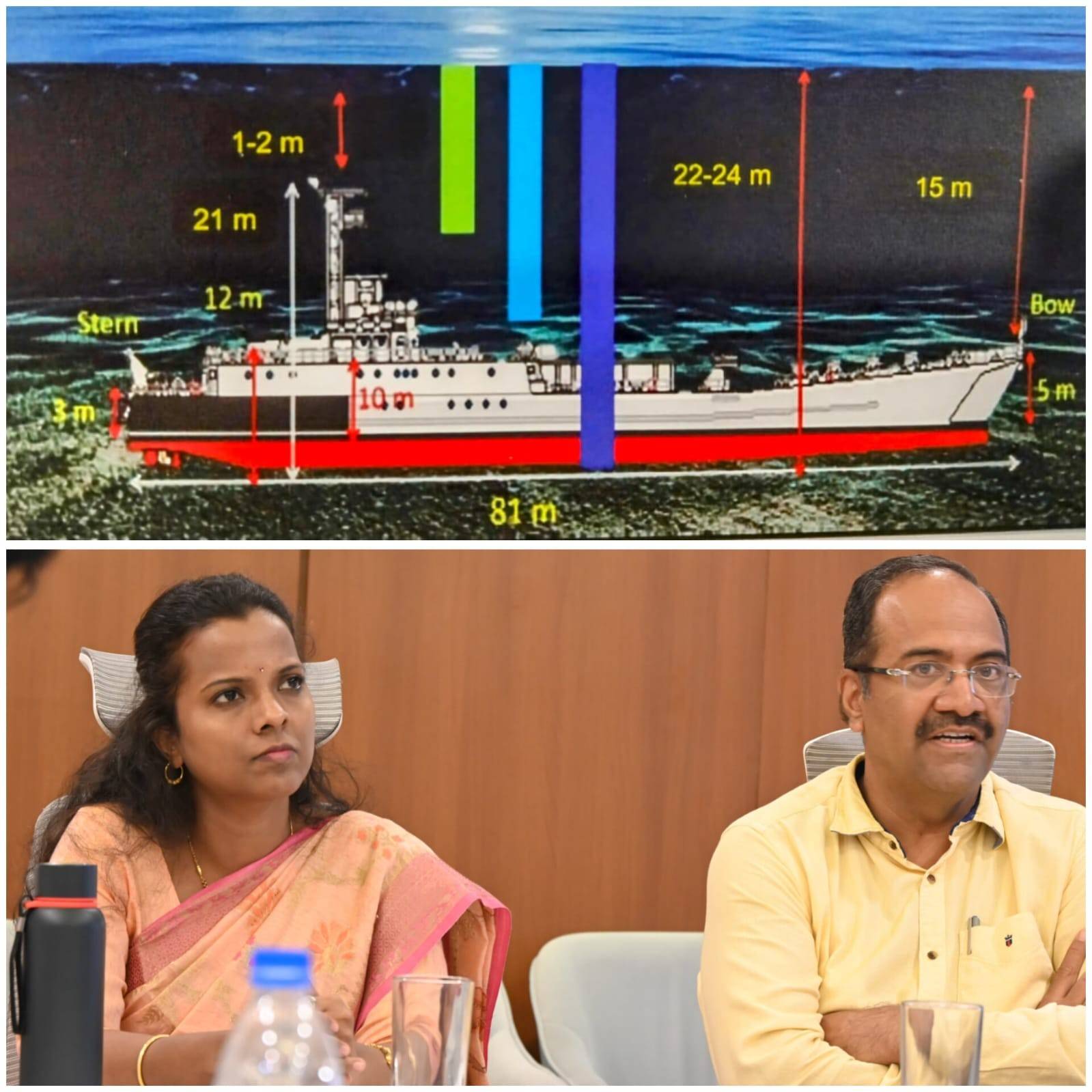 EX INS गुलदार सिंधुदुर्ग समुद्र तळाशी होतेय स्थापित