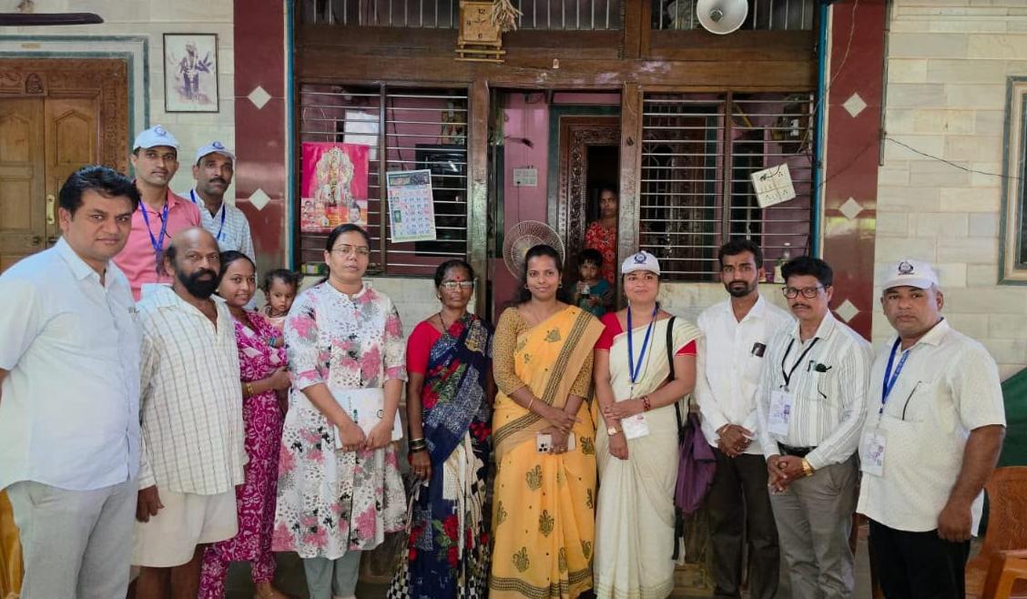 घरगणना १०० टक्के पूर्ण करणारा 'सिंधुदुर्ग' राज्यातील पहिला जिल्हा