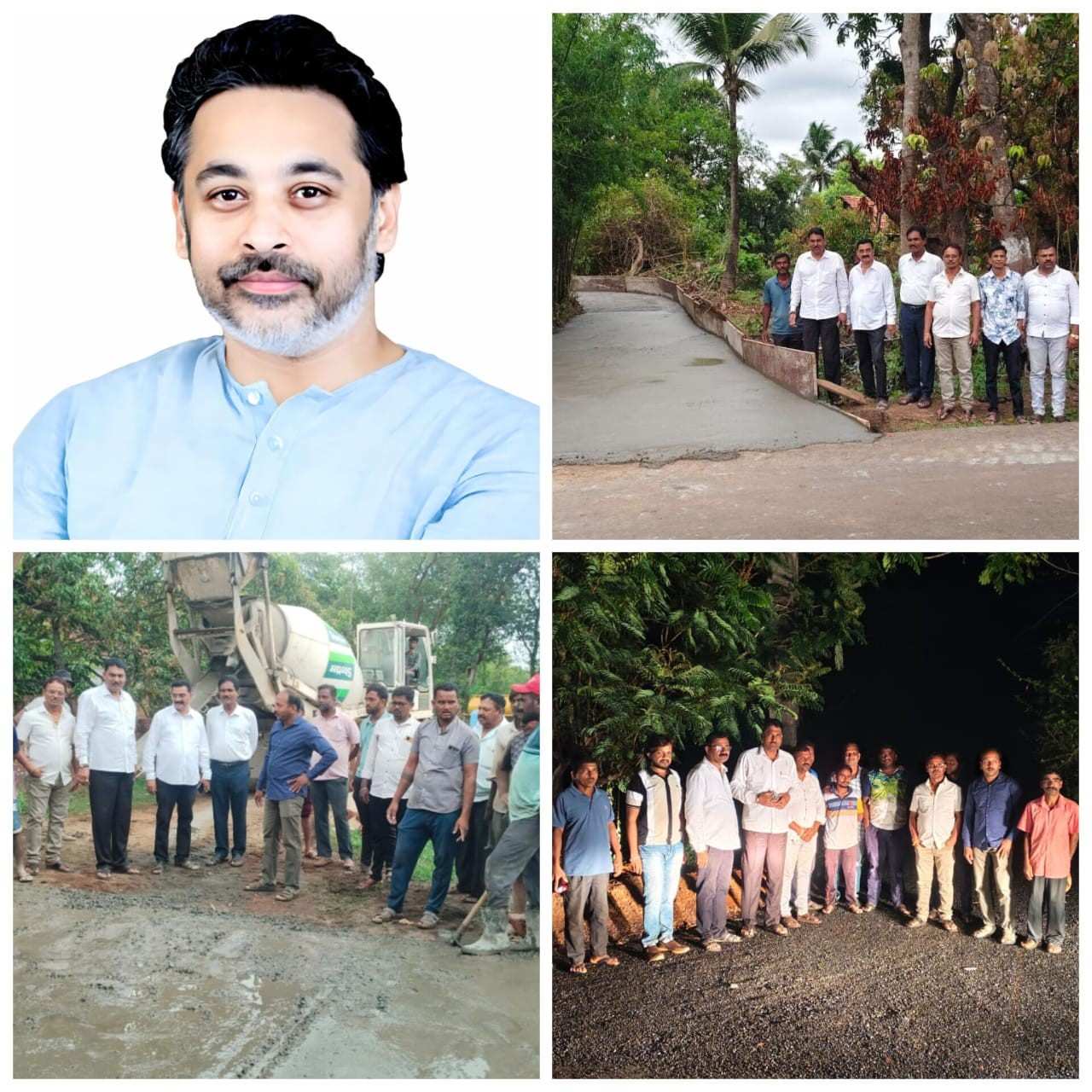 आमदार निलेश राणे यांच्या माध्यमातून चिंदर गावात विकासकामांचा झंझावात