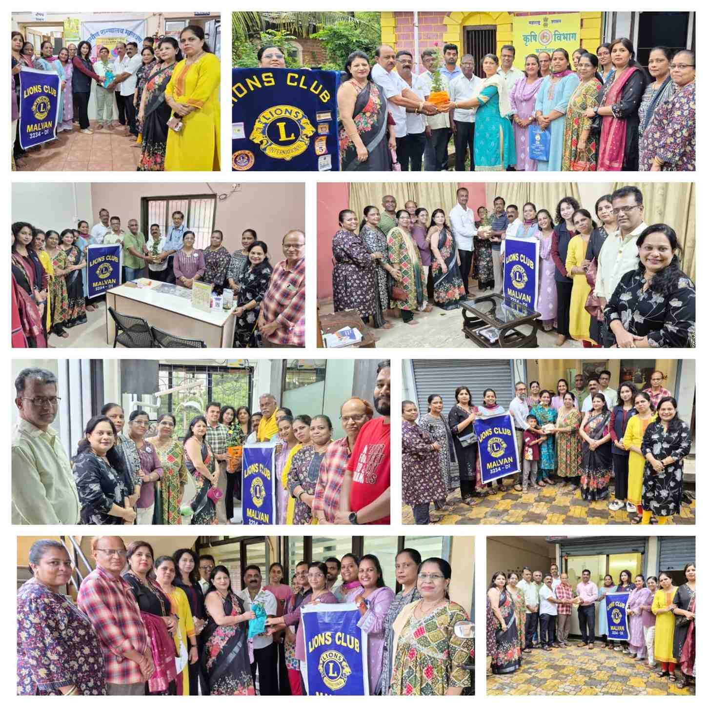 लायन्स क्लब मालवण नूतन कार्यकारणीची विविध उपक्रमांसह उत्साहात सुरवात...