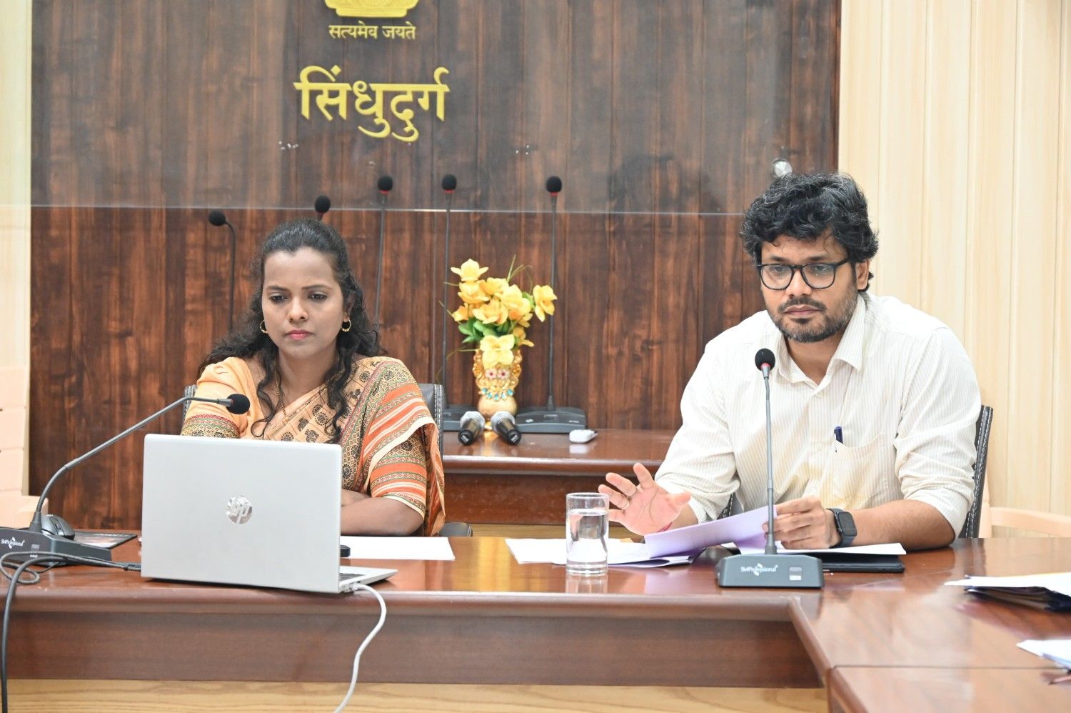 वृक्षारोपण मोहिमेच्या प्रभावी अंमलबजावणीसाठी जिल्हास्तरीय आढावा बैठक