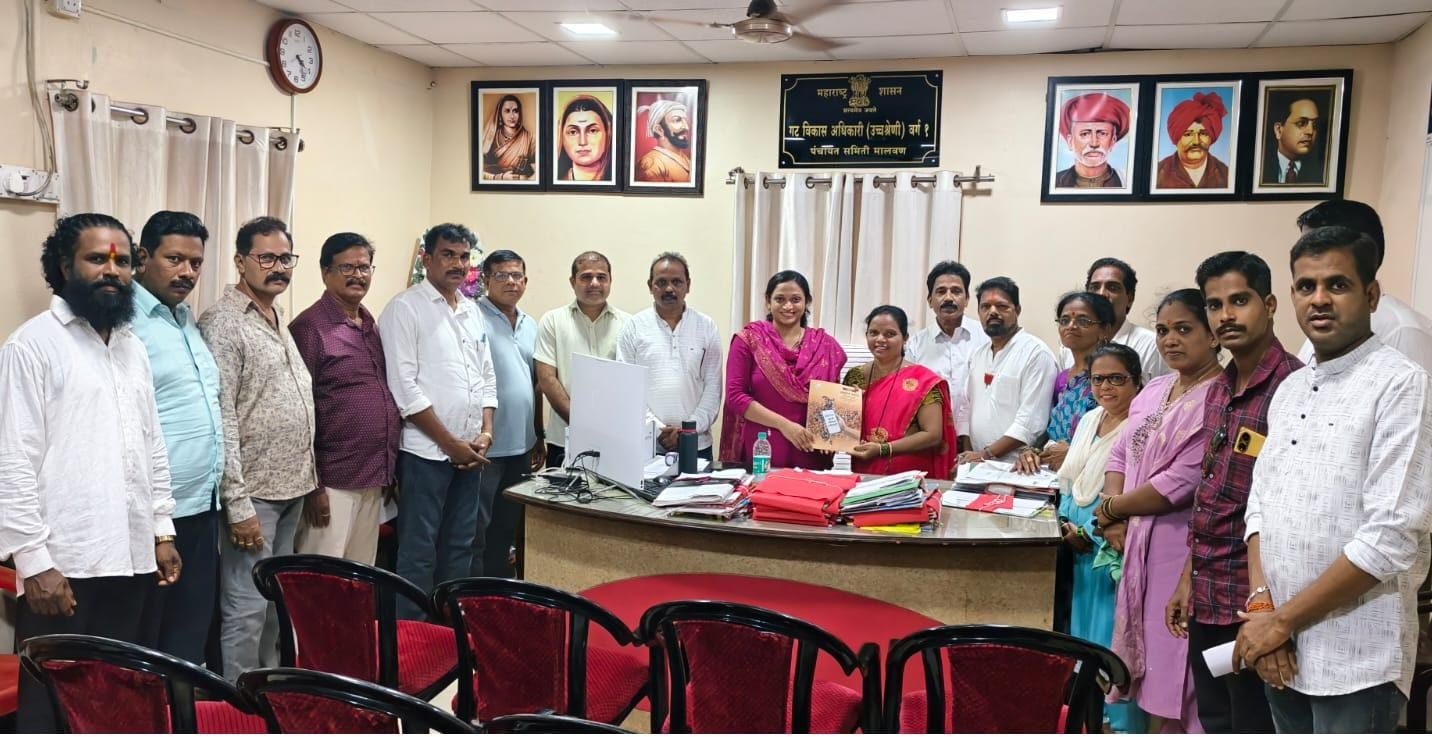 गटविकास अधिकारी परागिणी पाटील यांचा भाजपच्या वतीने स्वागत सत्कार