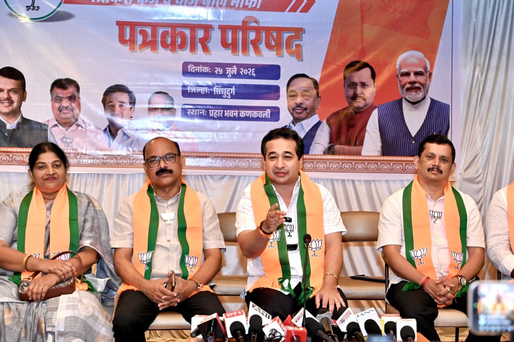 दोन वेळा शेतकरी कर्जमुक्ती देणारे देवेंद्र फडणवीस महाराष्ट्राच्या इतिहासातील एकमेव मुख्यमंत्री;मंत्री नितेश राणे