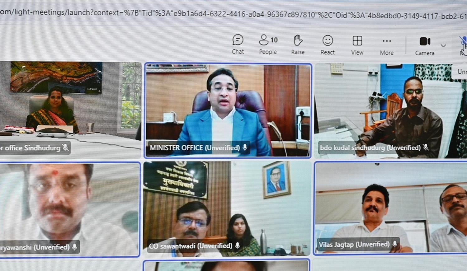 पालकमंत्री नितेश राणे यांनी सावंतवाडी नळपाणी योजनेचा घेतला आढावा