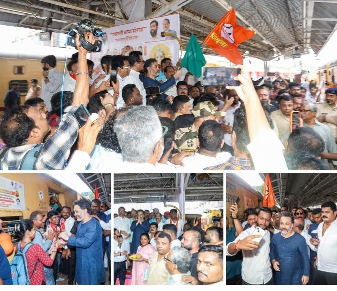 शिवसेना एक्सप्रेस कोकणात रवाना!