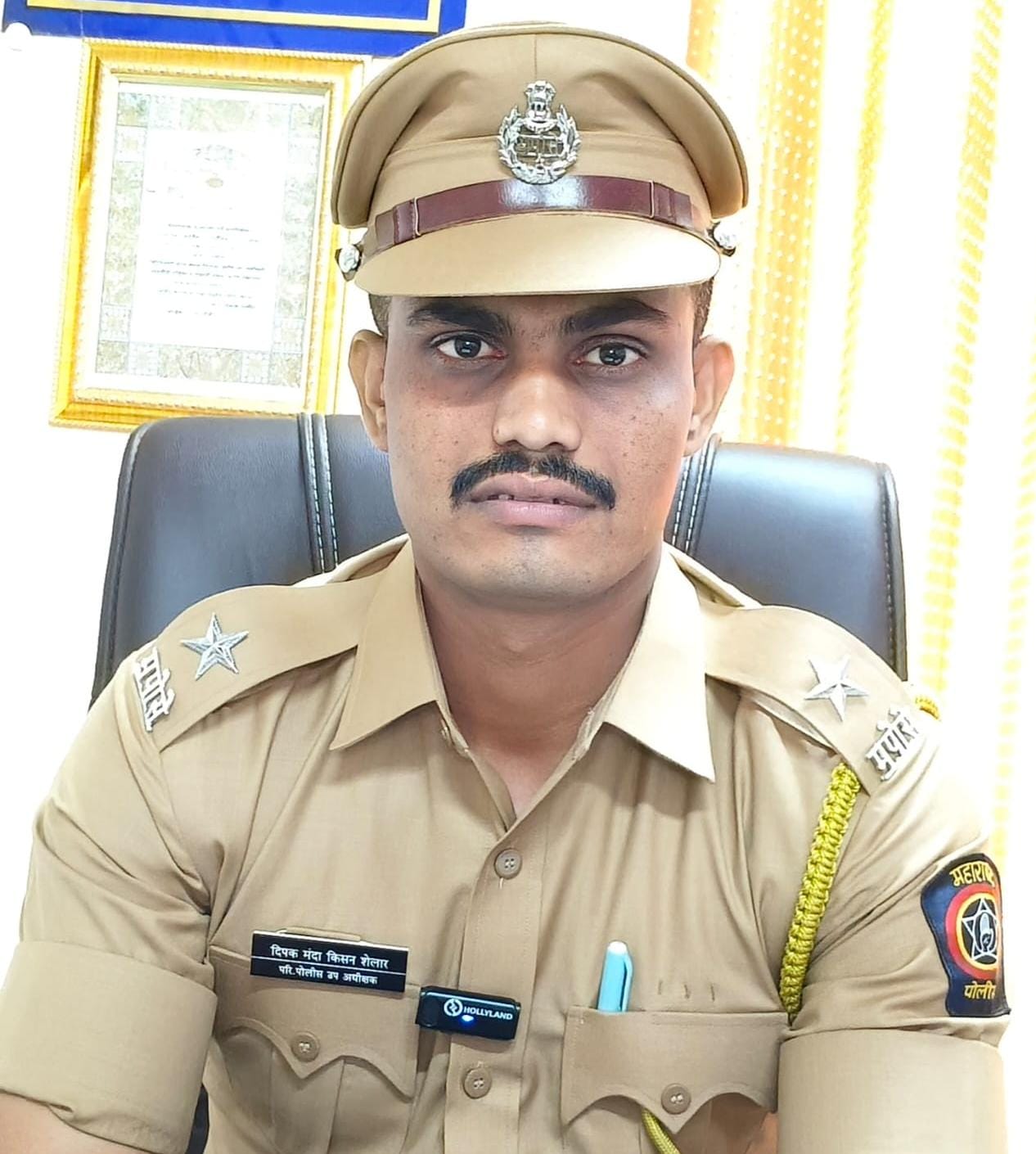 डीवायएसपी दीपक शेलार यांनी मालवण पोलीस ठाणे प्रभारी पदभार स्वीकारला.. 