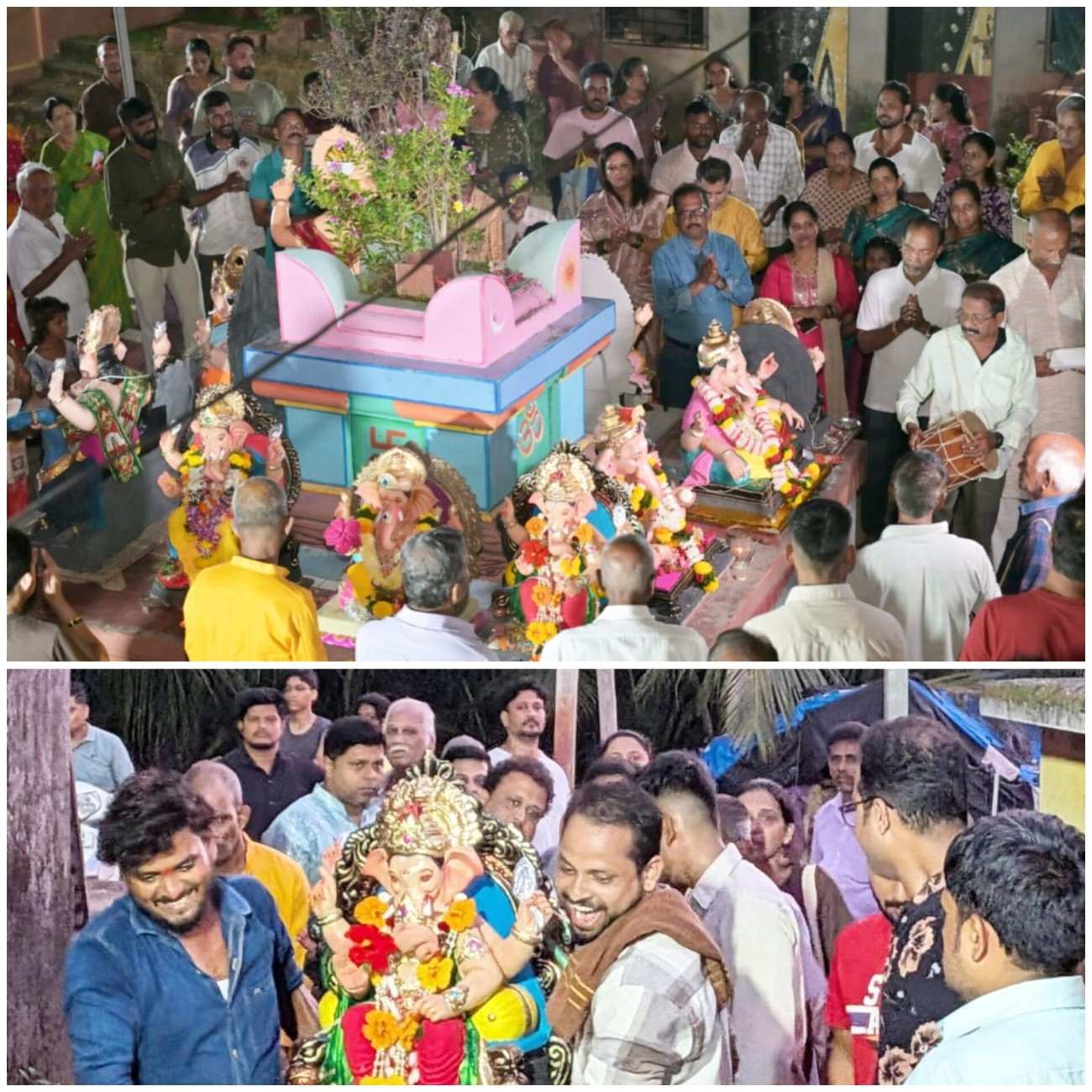 मालवणात गौरी गणपतीना भक्तिमय वातावरणात निरोप.. 