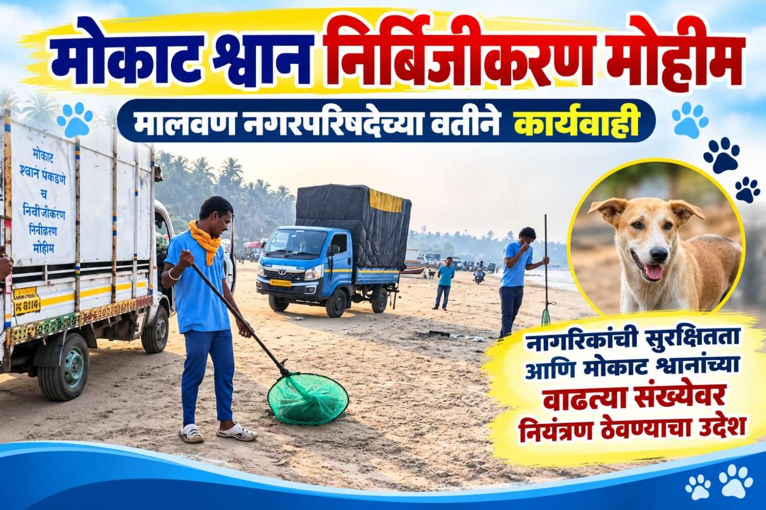 मोकाट श्वान निर्बिजीकरण मोहीम